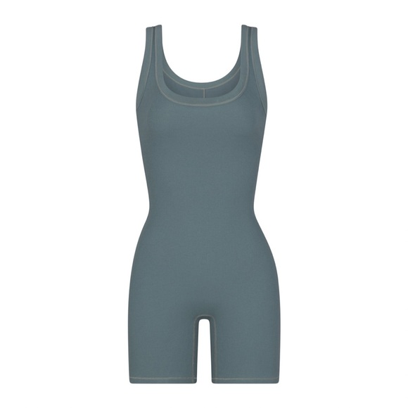 Skims Cotton Rib Onesie, Color Army - Picture 7 of 12